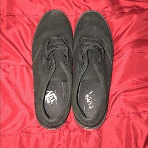 Black Vans